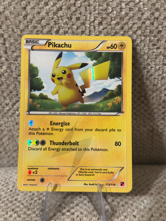 Pikachu – Black & White Legendary Treasures – Secret Rare (115/114)
