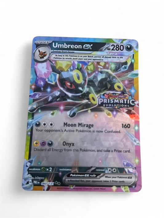 Umbreon ex - Prismatic Evolutions (060/123) - Stamped - Tera Pokémon